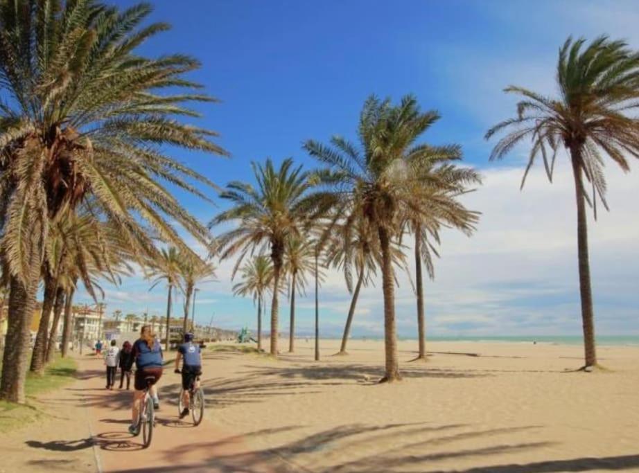 דירות Valencia Atico Playa Patacona. Parking Incluido מראה חיצוני תמונה